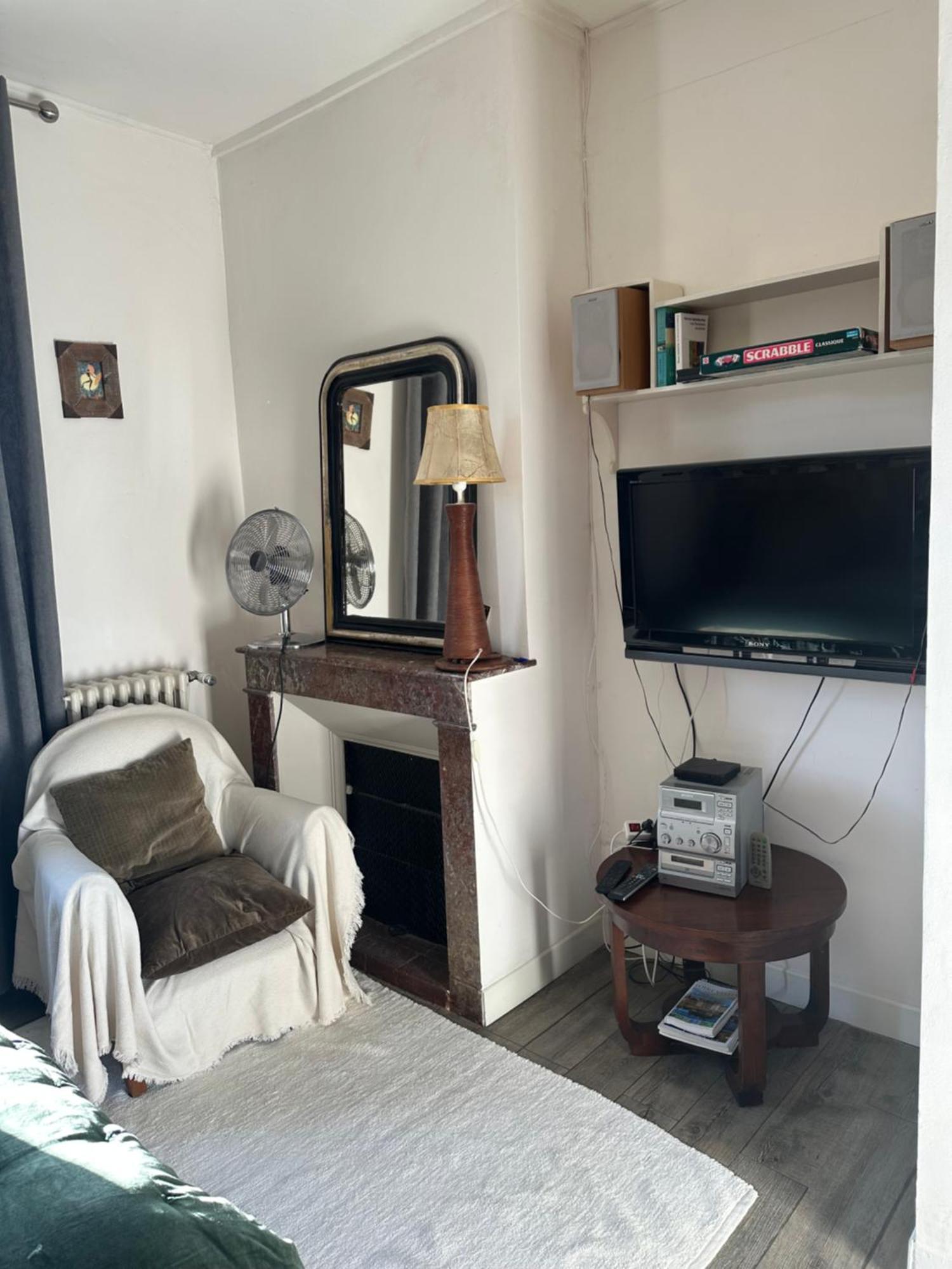 Cosy Flat 2 Eme Etage Vue Chateau Loire A Velo 索米尔 外观 照片