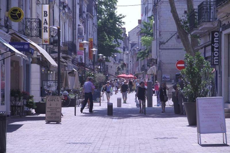 Cosy Flat 2 Eme Etage Vue Chateau Loire A Velo 索米尔 外观 照片